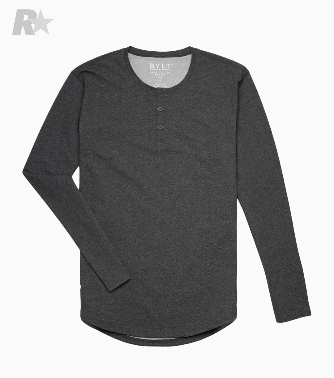 Henley Drop-Cut LUX Long Sleeve