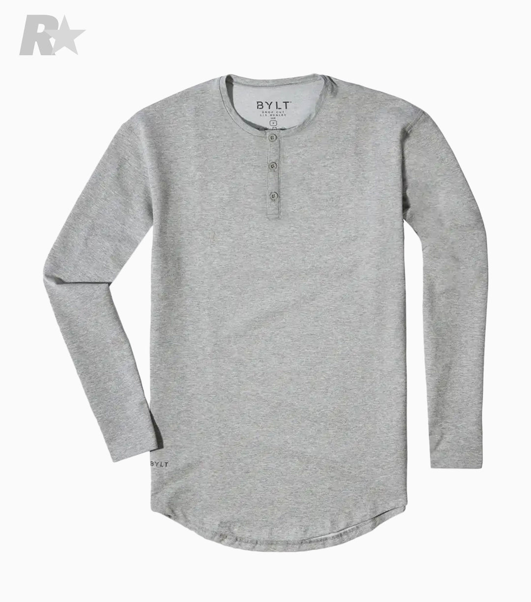 Henley Drop-Cut LUX Long Sleeve