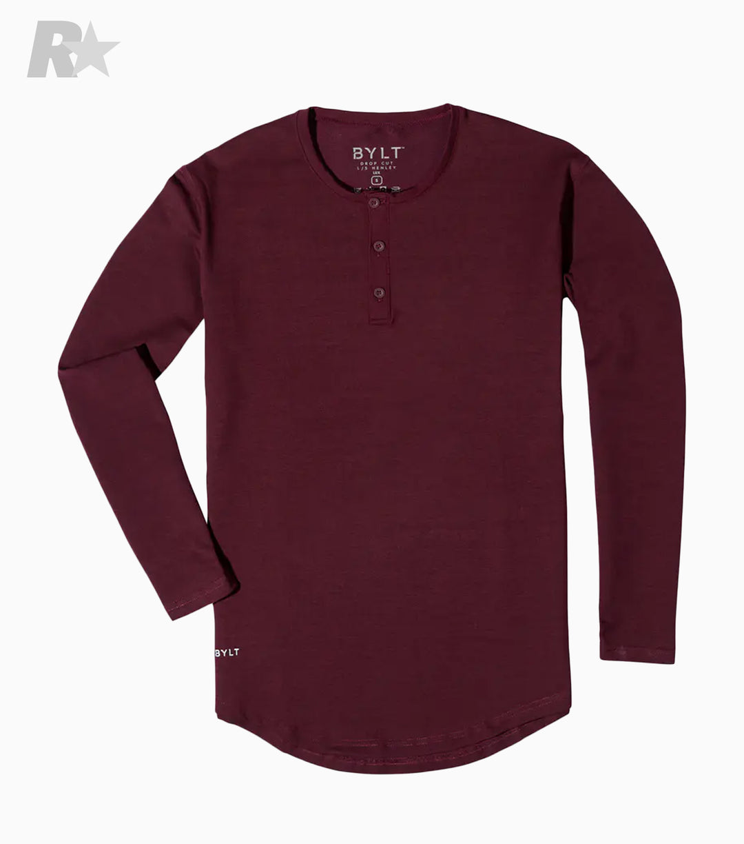 Henley Drop-Cut LUX Long Sleeve