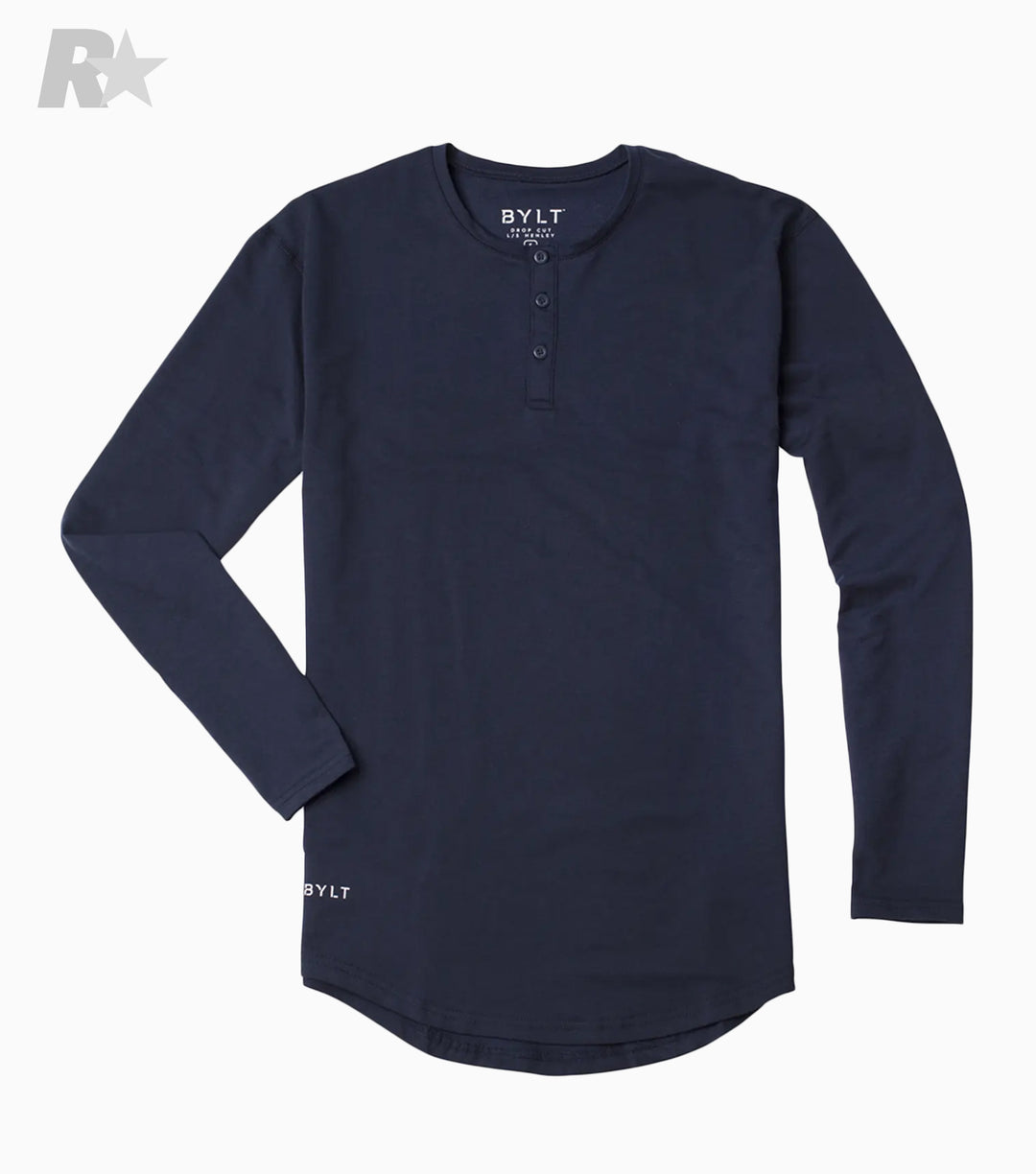 Henley Drop-Cut LUX Long Sleeve