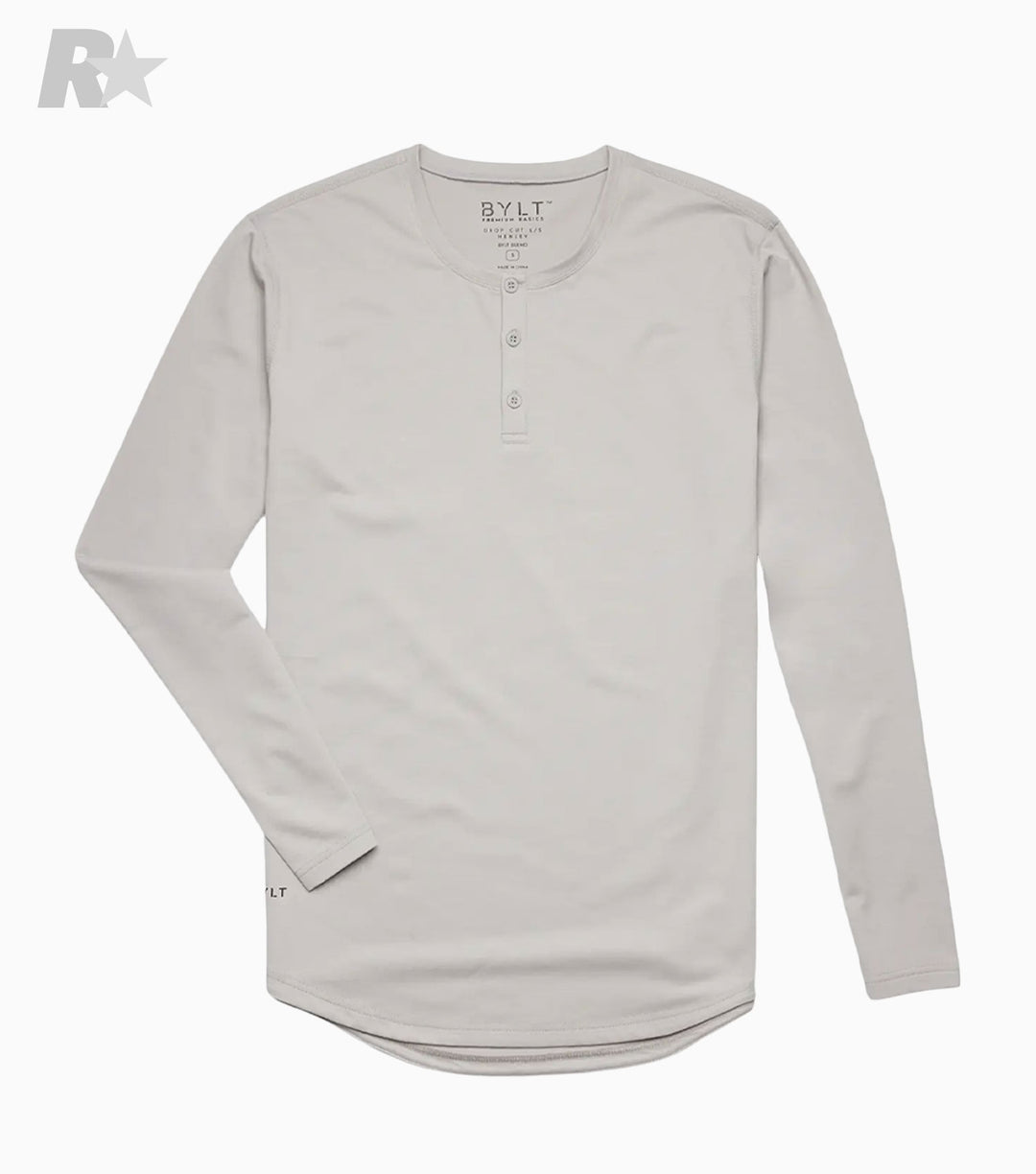 Henley Drop-Cut LUX Long Sleeve