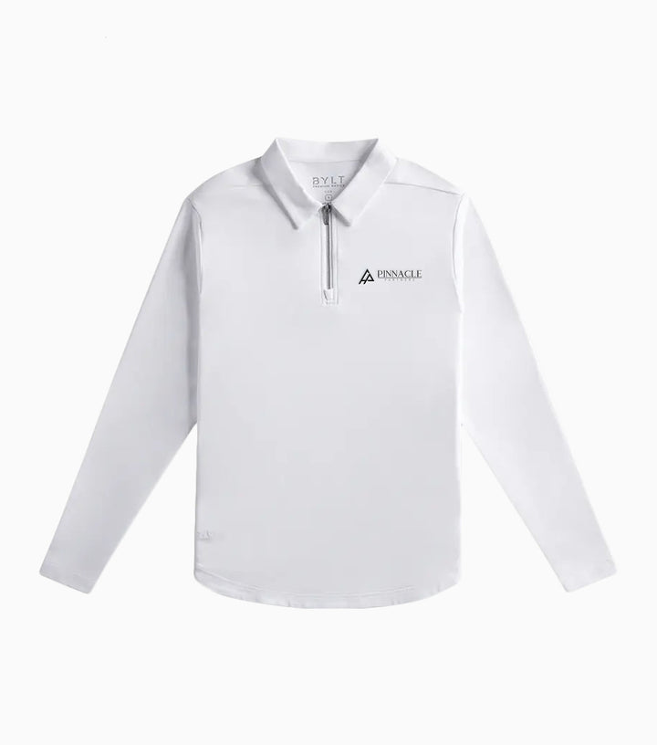 LUX Long Sleeve Zip Polo