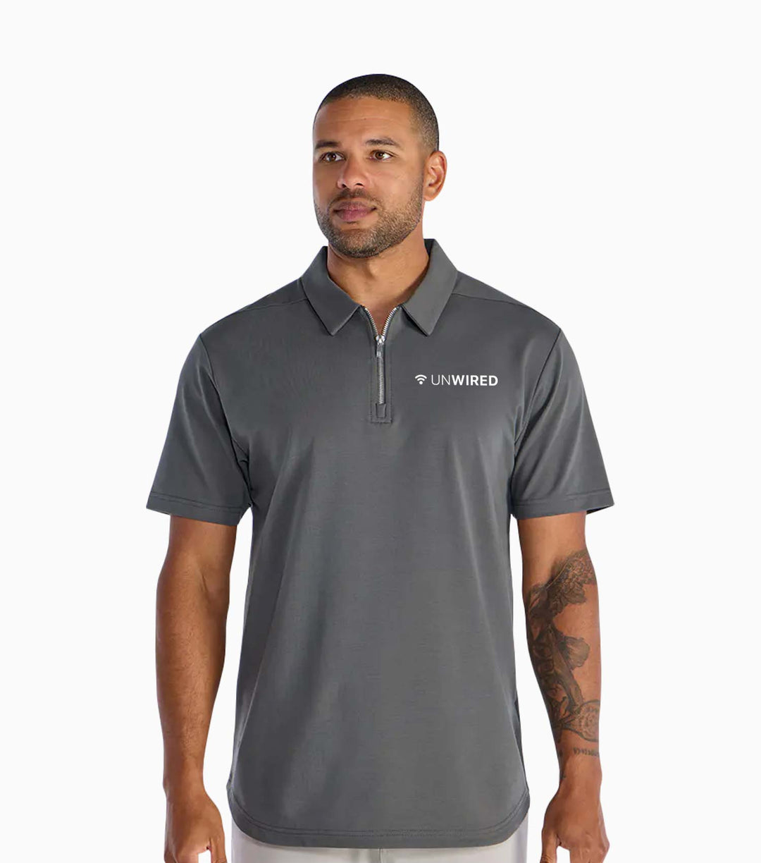 LUX Zip Polo