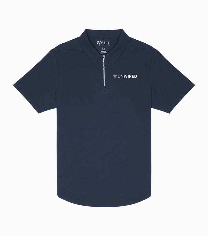 LUX Zip Polo