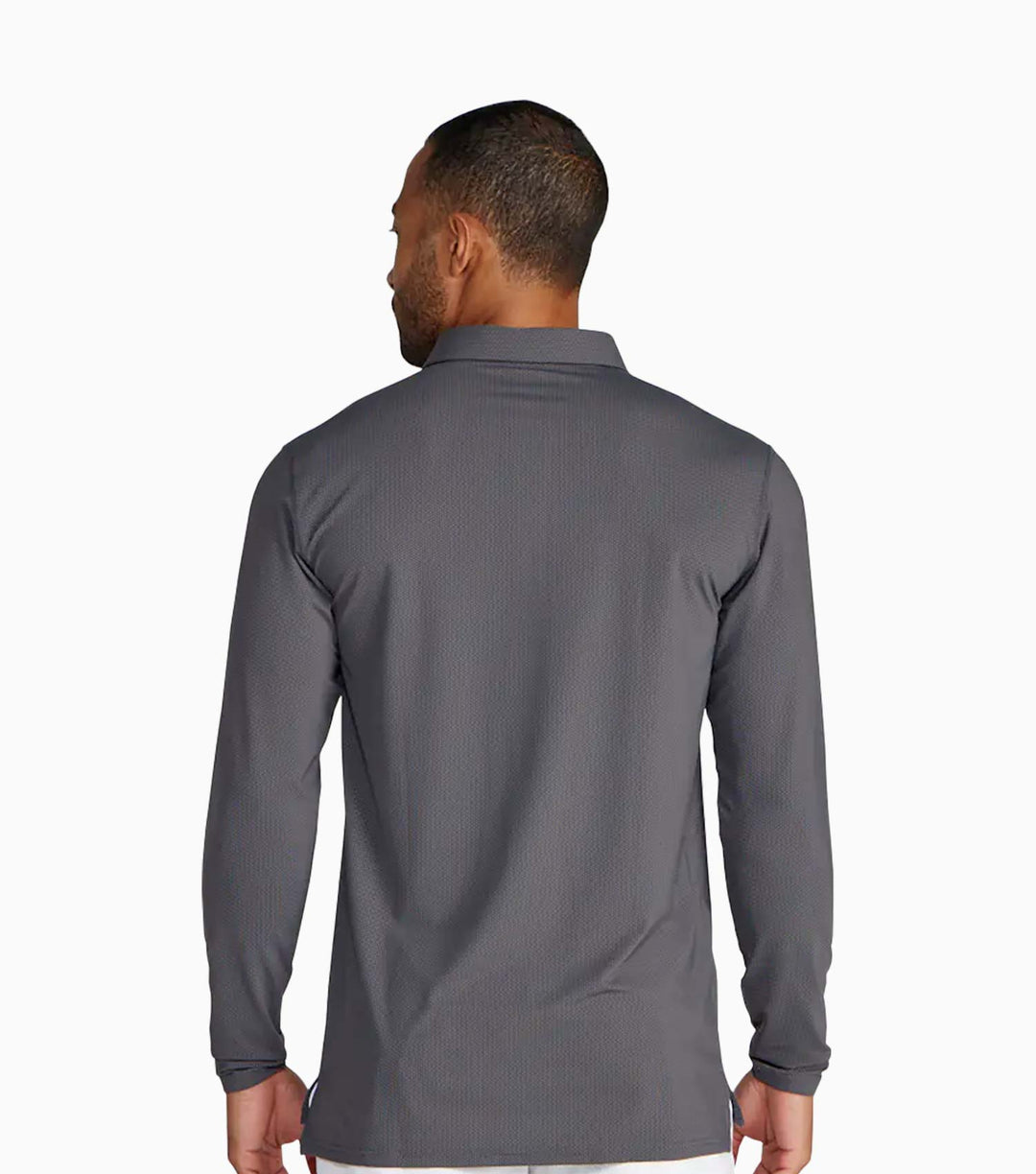 Pulse Long Sleeve Split-Hem Polo