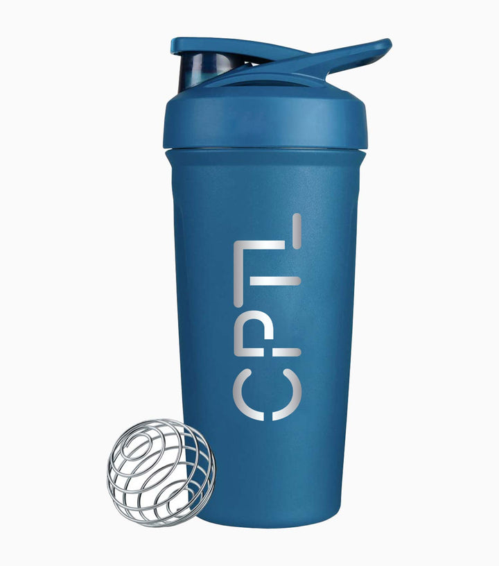Stainless Steel Blender Bottle - Strada Flip