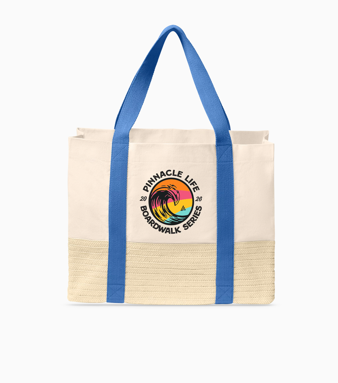 Straw Boardwalk Tote