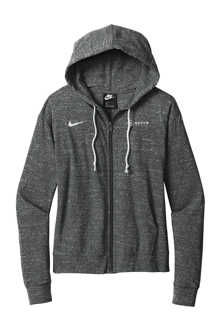 Ladies Gym Vintage Full-Zip Hoodie