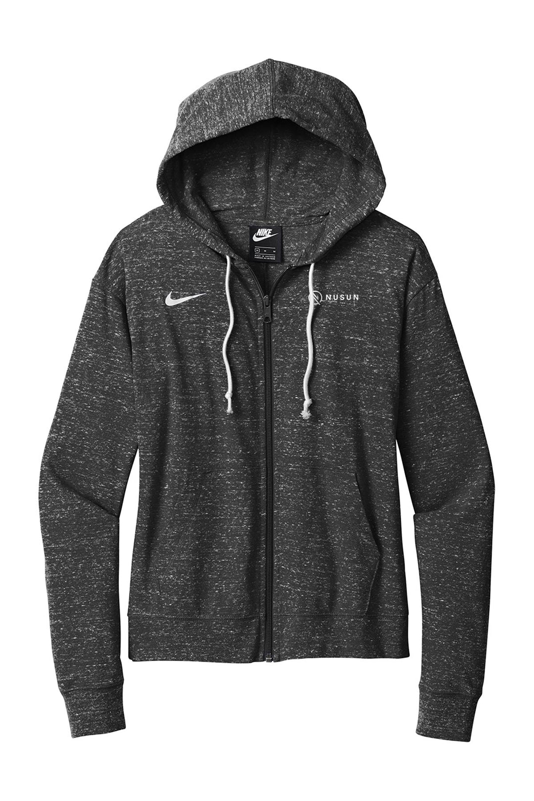 Ladies Gym Vintage Full-Zip Hoodie
