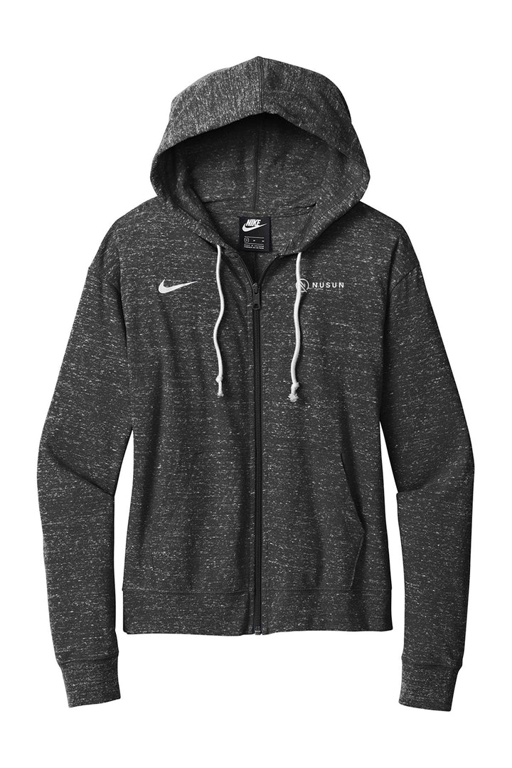 Ladies Gym Vintage Full-Zip Hoodie