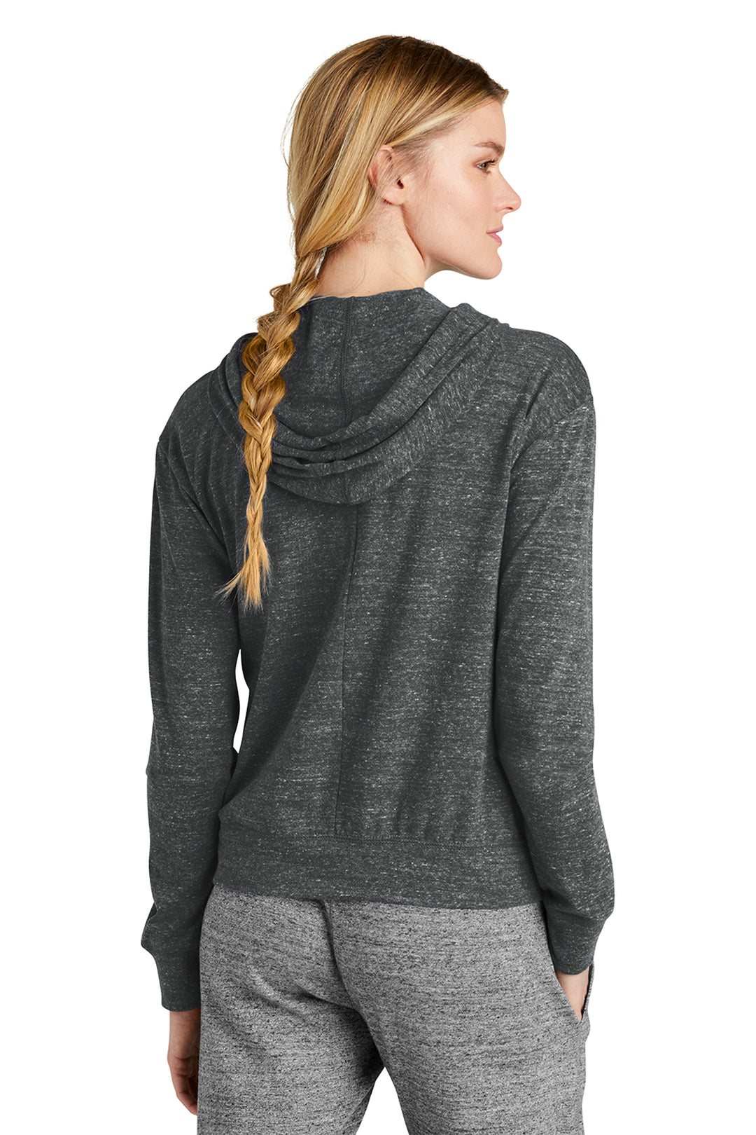 Ladies Gym Vintage Full-Zip Hoodie