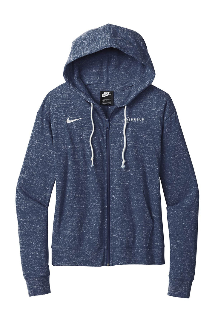 Ladies Gym Vintage Full-Zip Hoodie