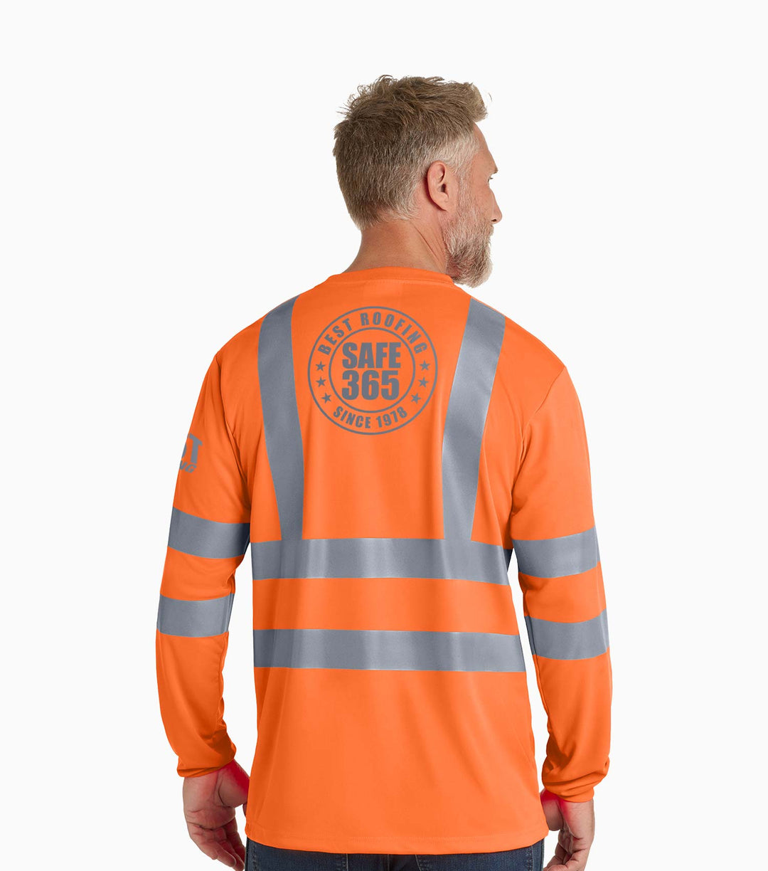 ANSI 107 Class 3 Long Sleeve Snag-Resistant Reflective T-Shirt