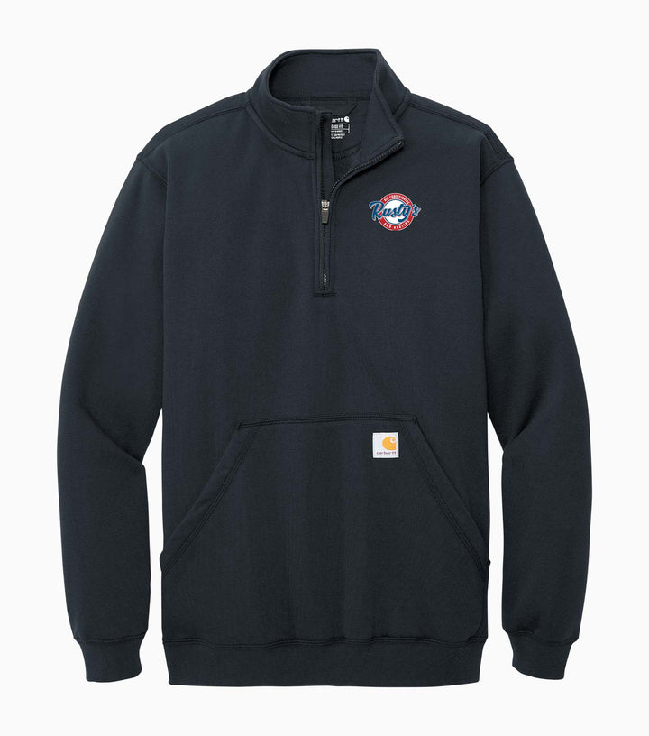 Midweight 1/4-Zip Mock Neck Sweatshirt