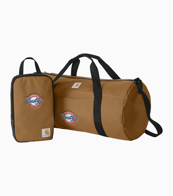 Canvas Packable Duffel with Pouch