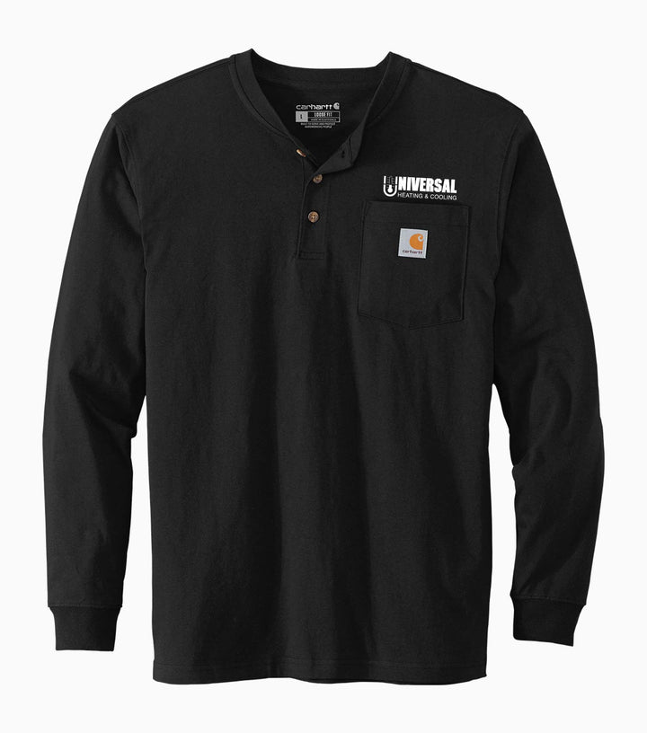 Long Sleeve Henley T-Shirt