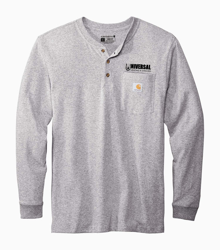 Long Sleeve Henley T-Shirt
