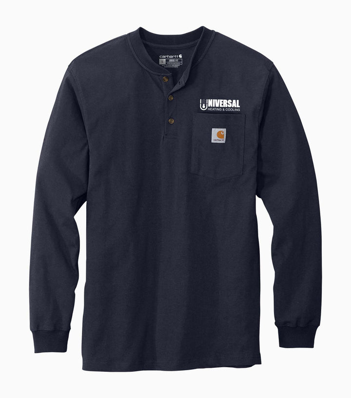 Long Sleeve Henley T-Shirt