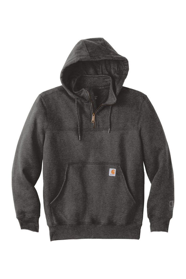 Rain Defender Heavyweight Hooded Zip Mock Sweatshirt