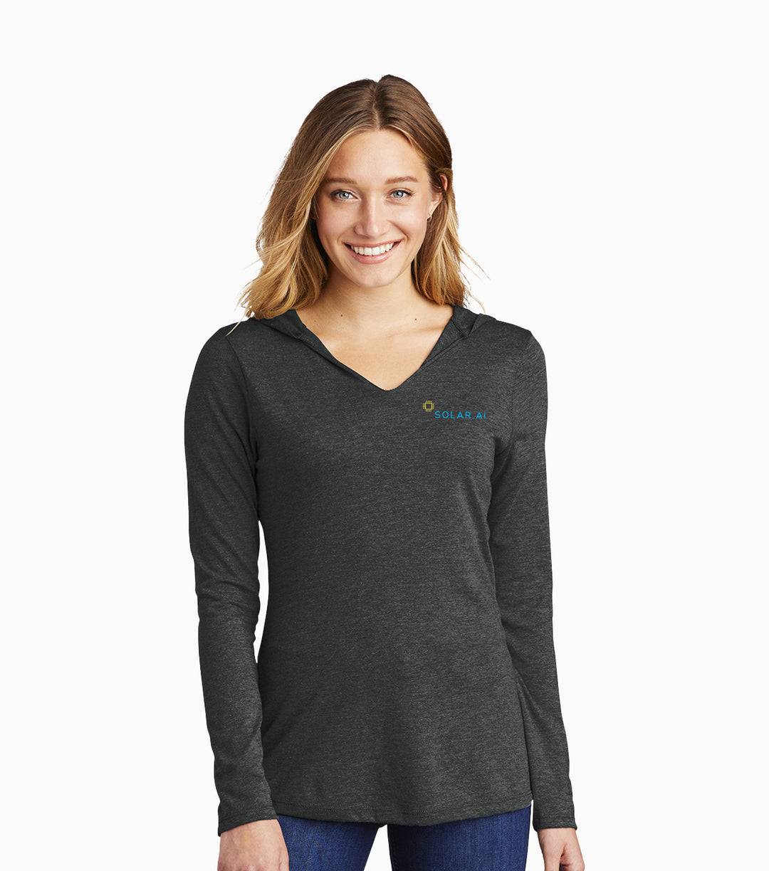 Ladies Perfect Tri Long Sleeve Hoodie