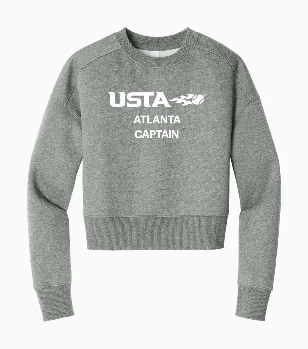 Ladies Perfect Weight Fleece Cropped Crew