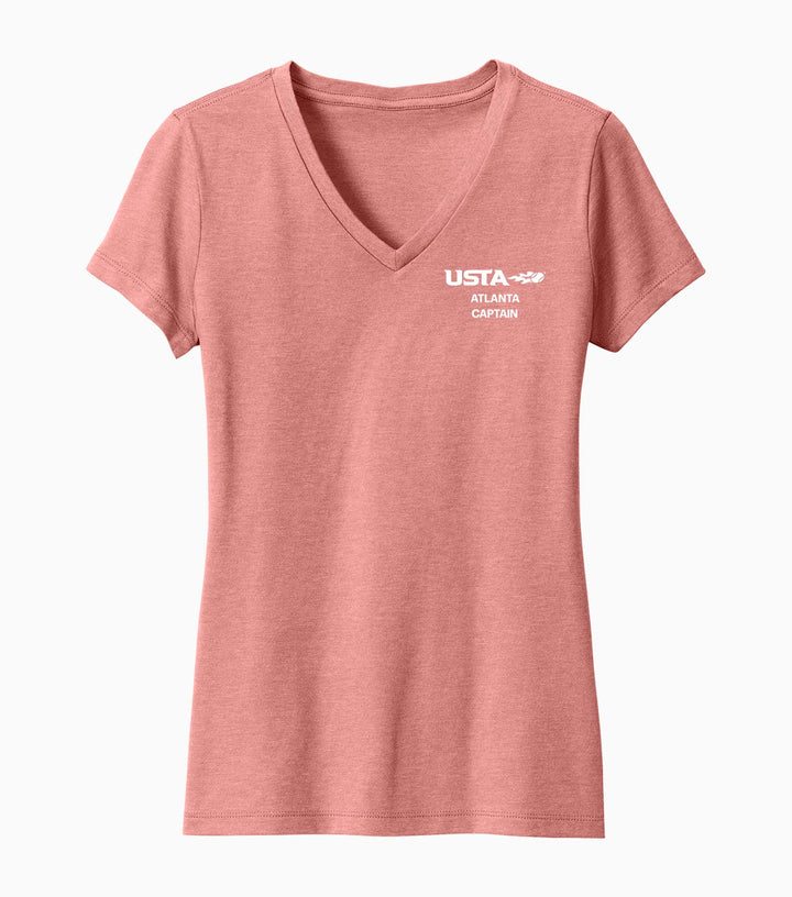 Ladies Perfect Blend CVC V-Neck Tee