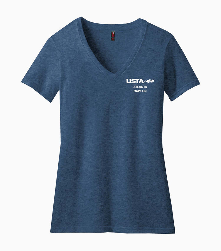 Ladies Perfect Blend CVC V-Neck Tee