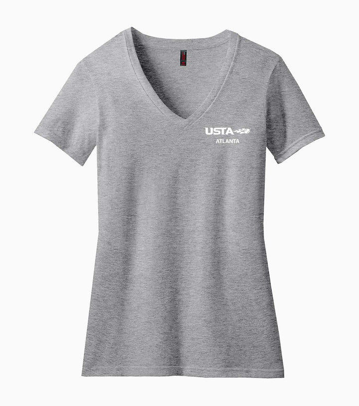 Ladies Perfect Blend CVC V-Neck Tee
