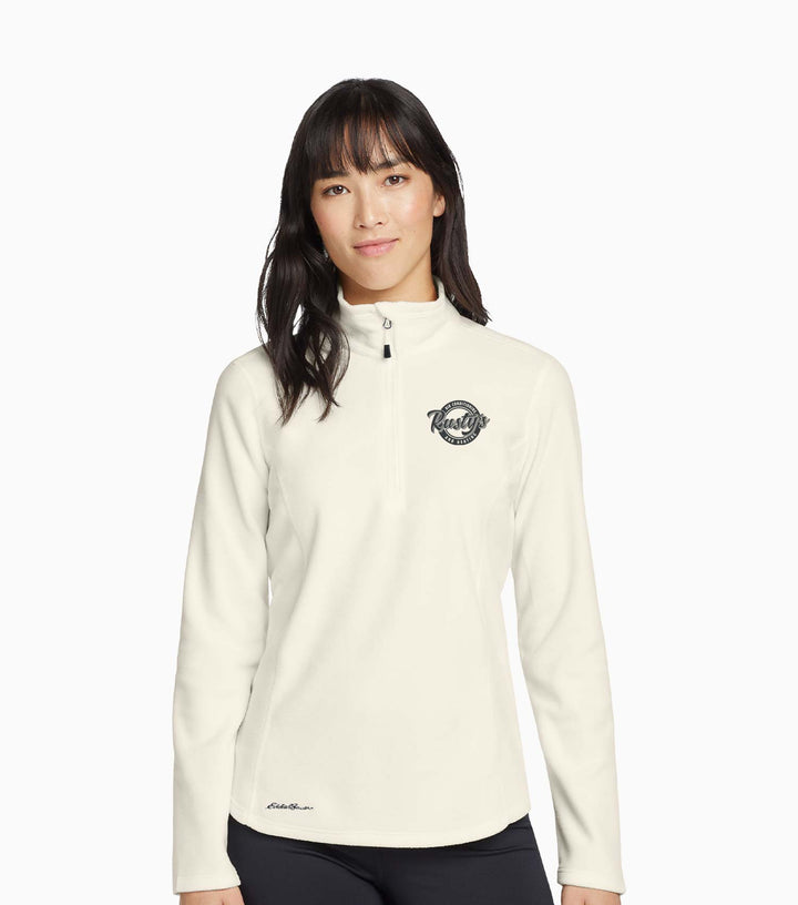 Ladies 1/2-Zip Microfleece Jacket
