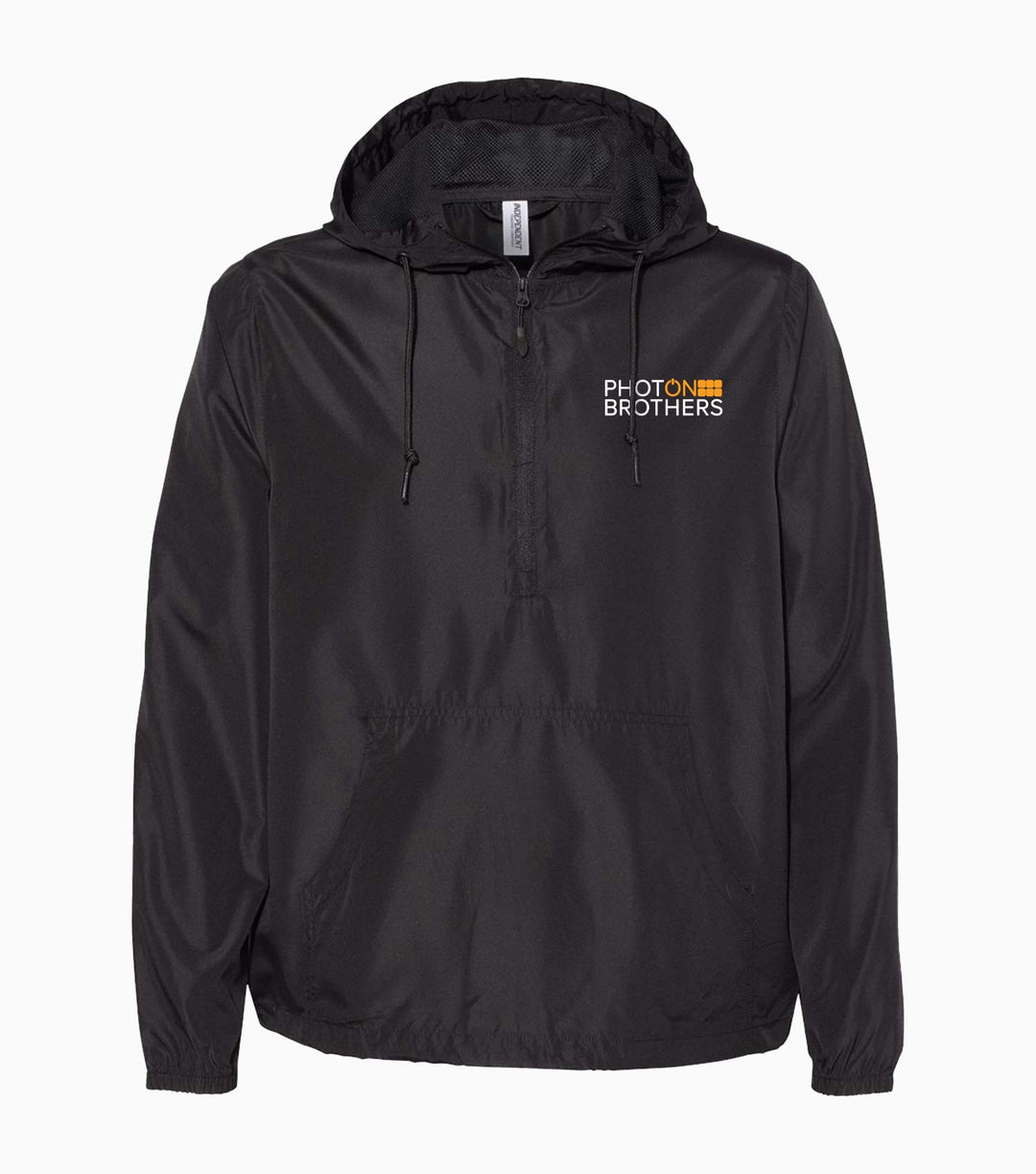 Unisex Lightweight Quarter-Zip Windbreaker Pullover Jacket