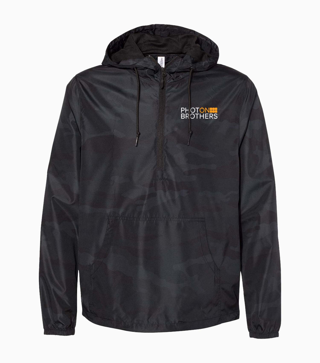 Unisex Lightweight Quarter-Zip Windbreaker Pullover Jacket