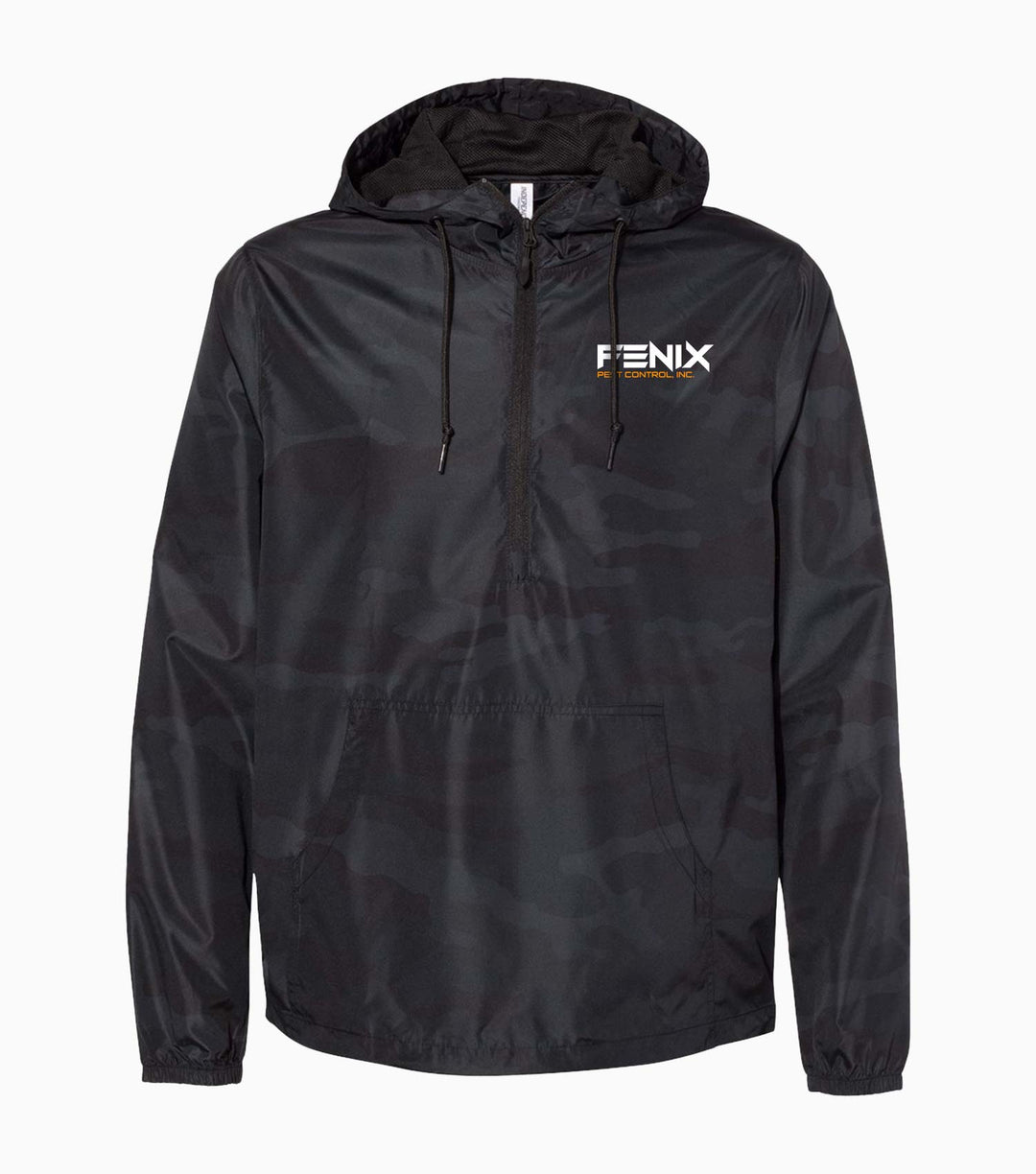 Unisex Lightweight 1/4-Zip Windbreaker Pullover Jacket