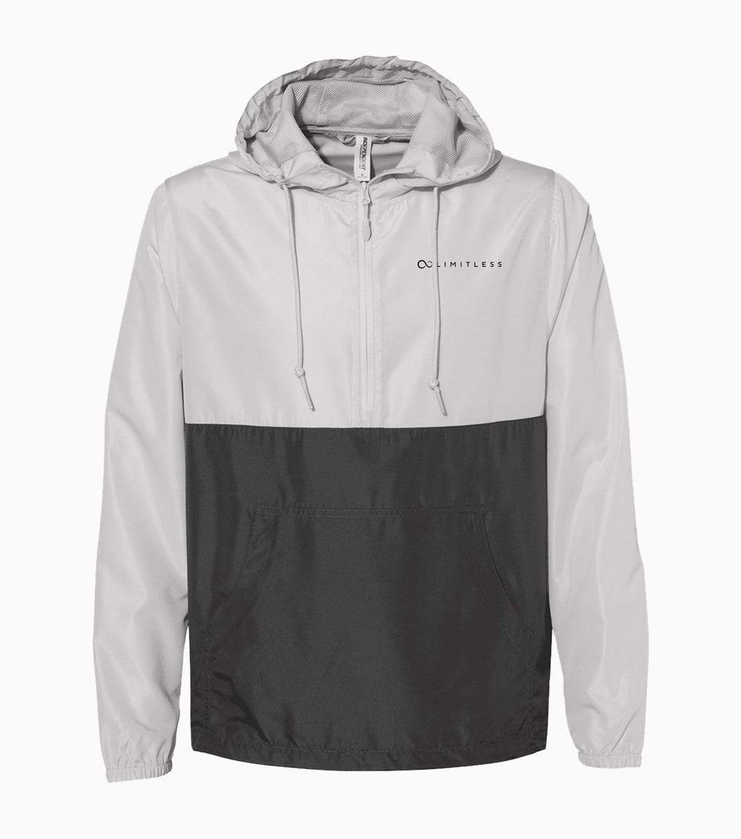 Unisex Lightweight Quarter-Zip Windbreaker Pullover Jacket