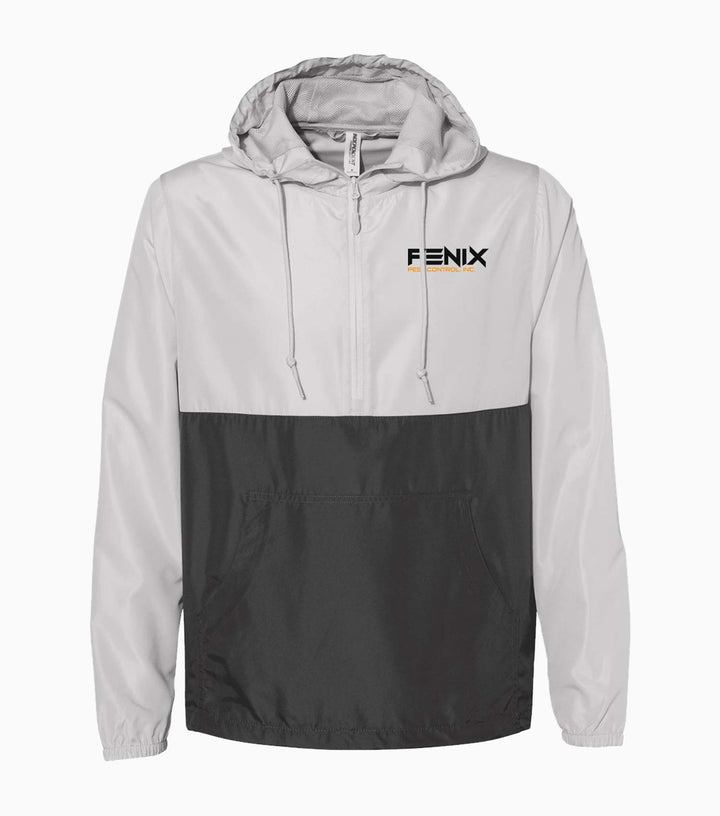 Unisex Lightweight 1/4-Zip Windbreaker Pullover Jacket