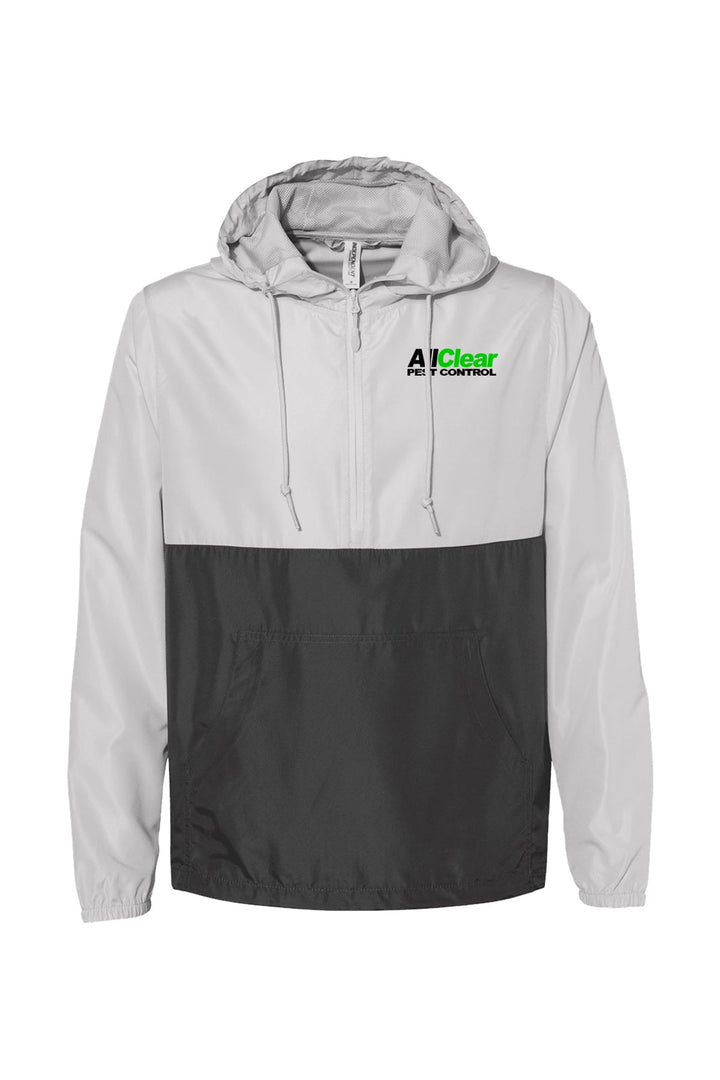 Lightweight Quarter-Zip Windbreaker Pullover Jacket
