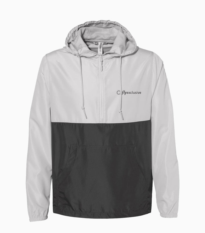 Lightweight Quarter-Zip Windbreaker Pullover Jacket