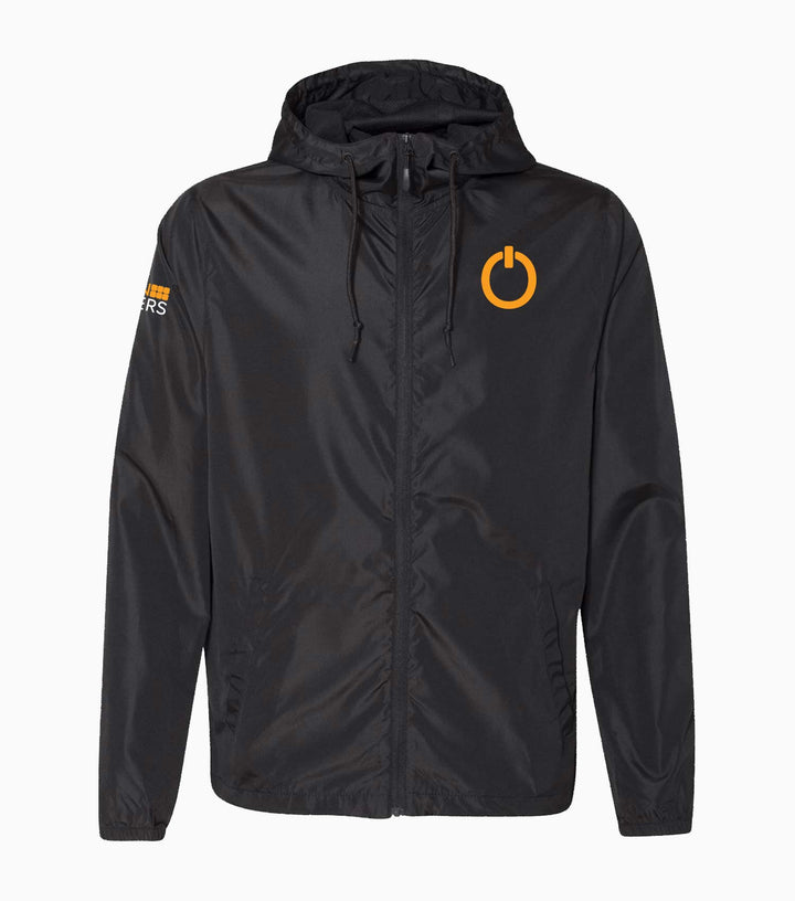 Lightweight Windbreaker Full-Zip Jacket