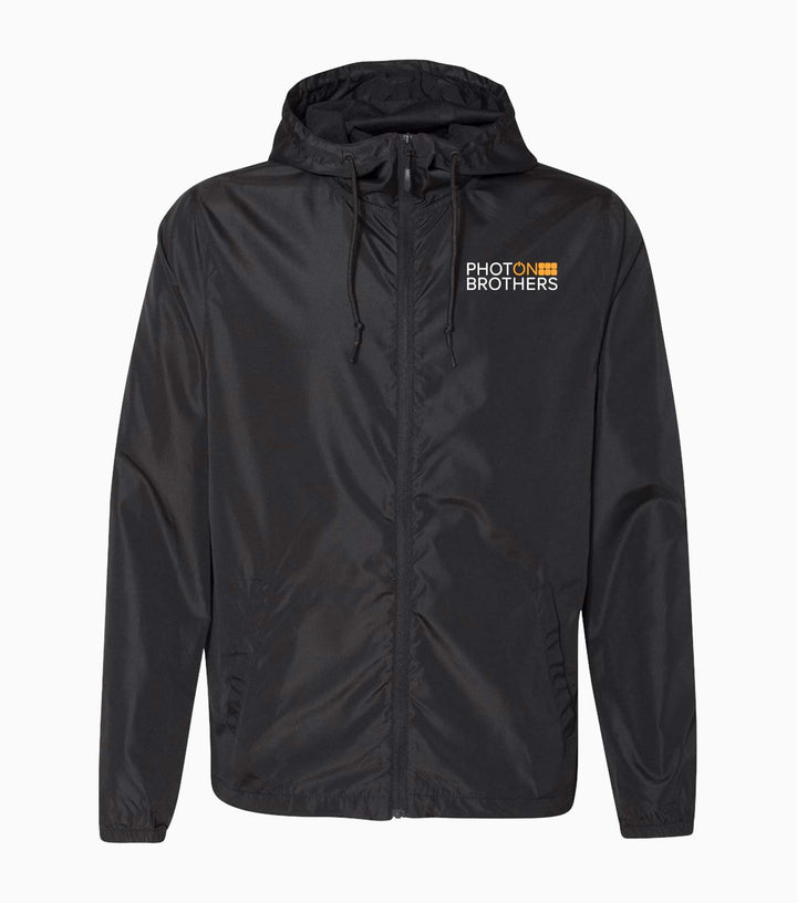 Lightweight Windbreaker Full-Zip Jacket