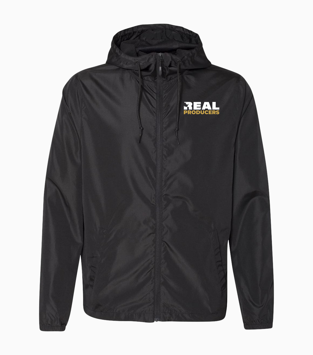 Lightweight Windbreaker Full-Zip Jacket