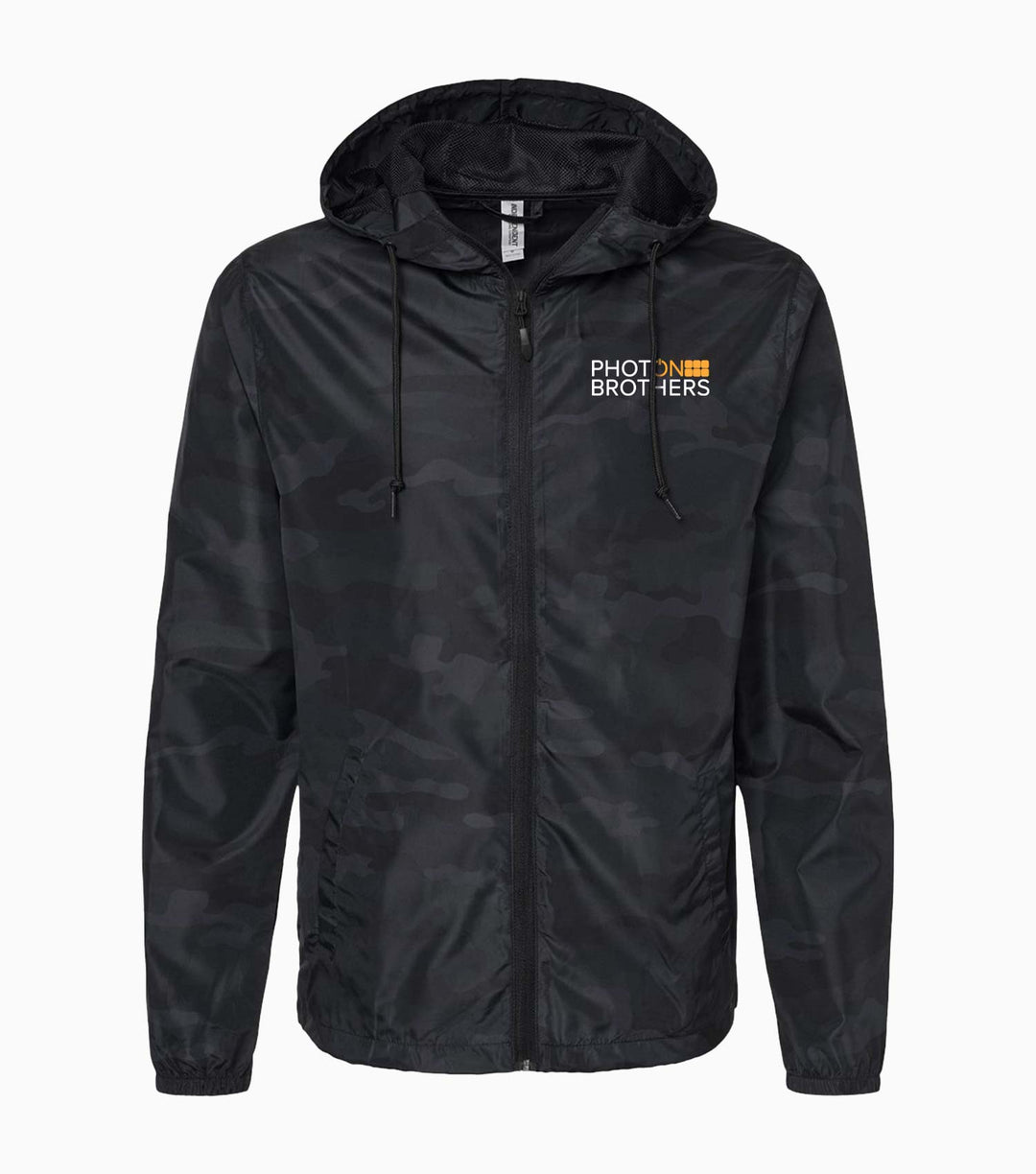 Lightweight Windbreaker Full-Zip Jacket