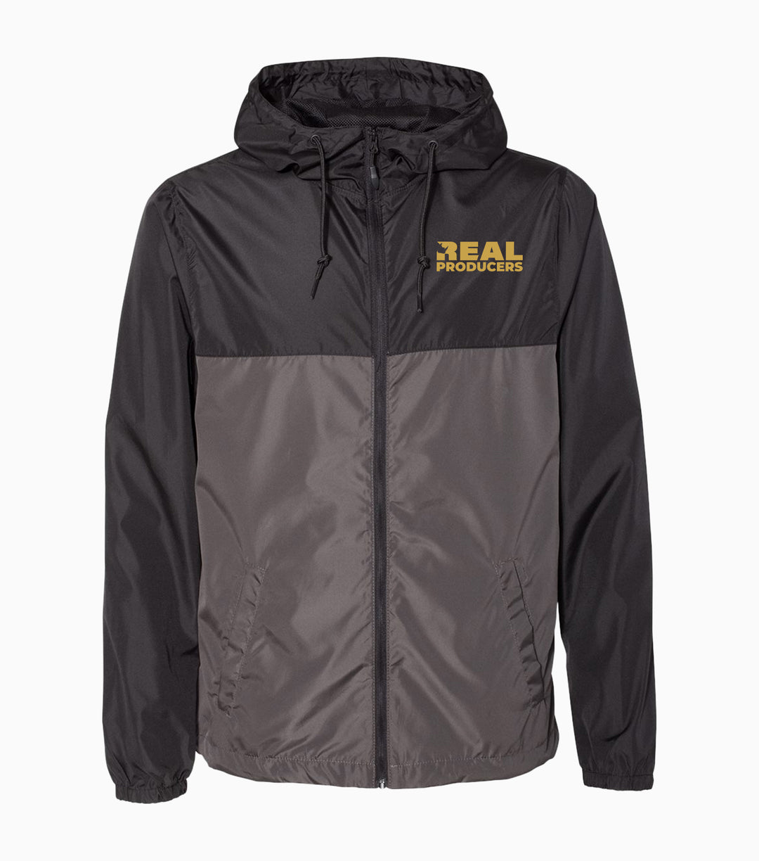 Lightweight Windbreaker Full-Zip Jacket