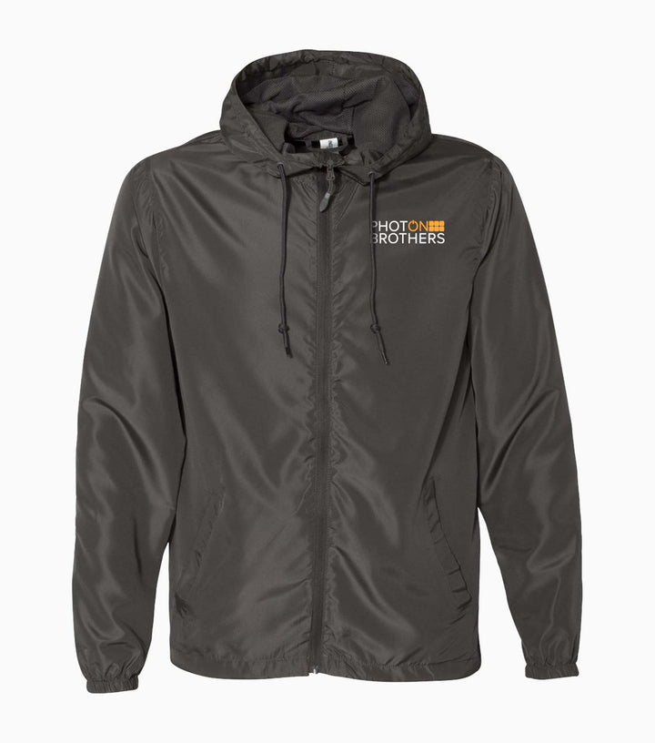 Lightweight Windbreaker Full-Zip Jacket