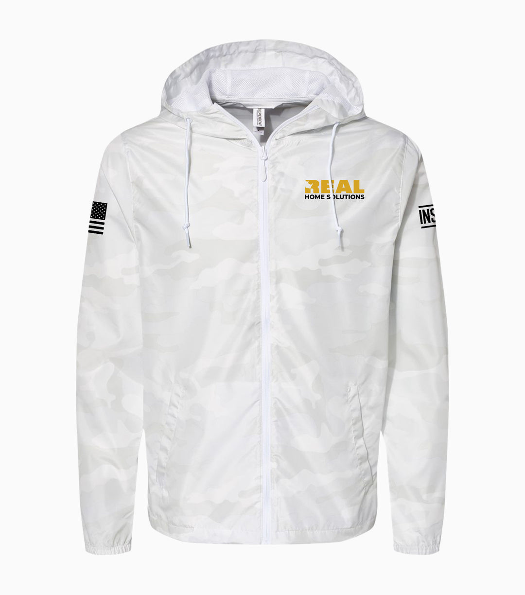 Lightweight Windbreaker Full-Zip Jacket