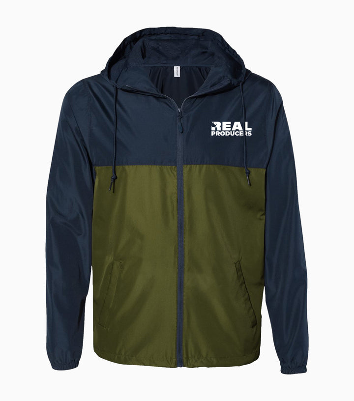 Lightweight Windbreaker Full-Zip Jacket