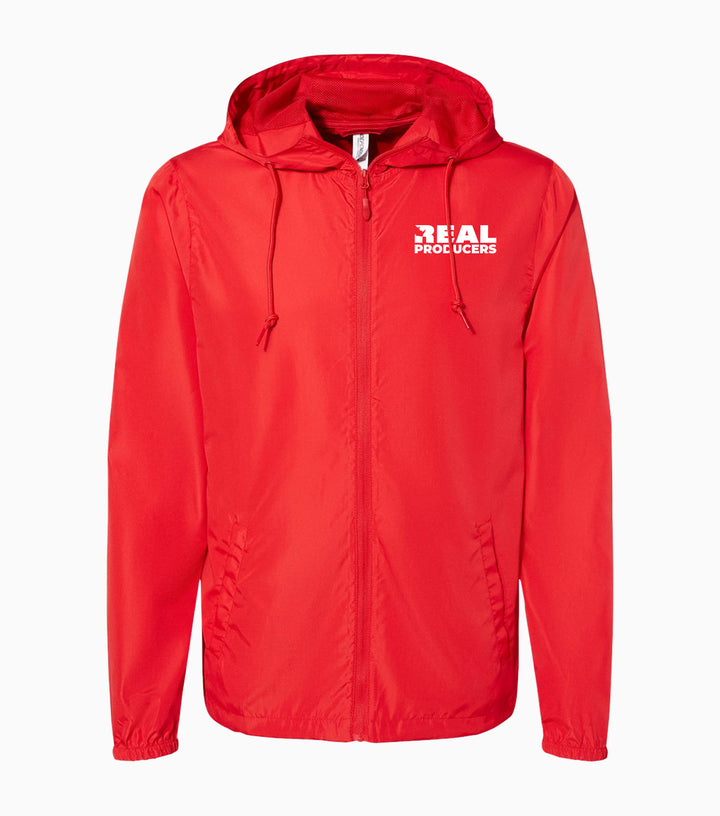 Lightweight Windbreaker Full-Zip Jacket