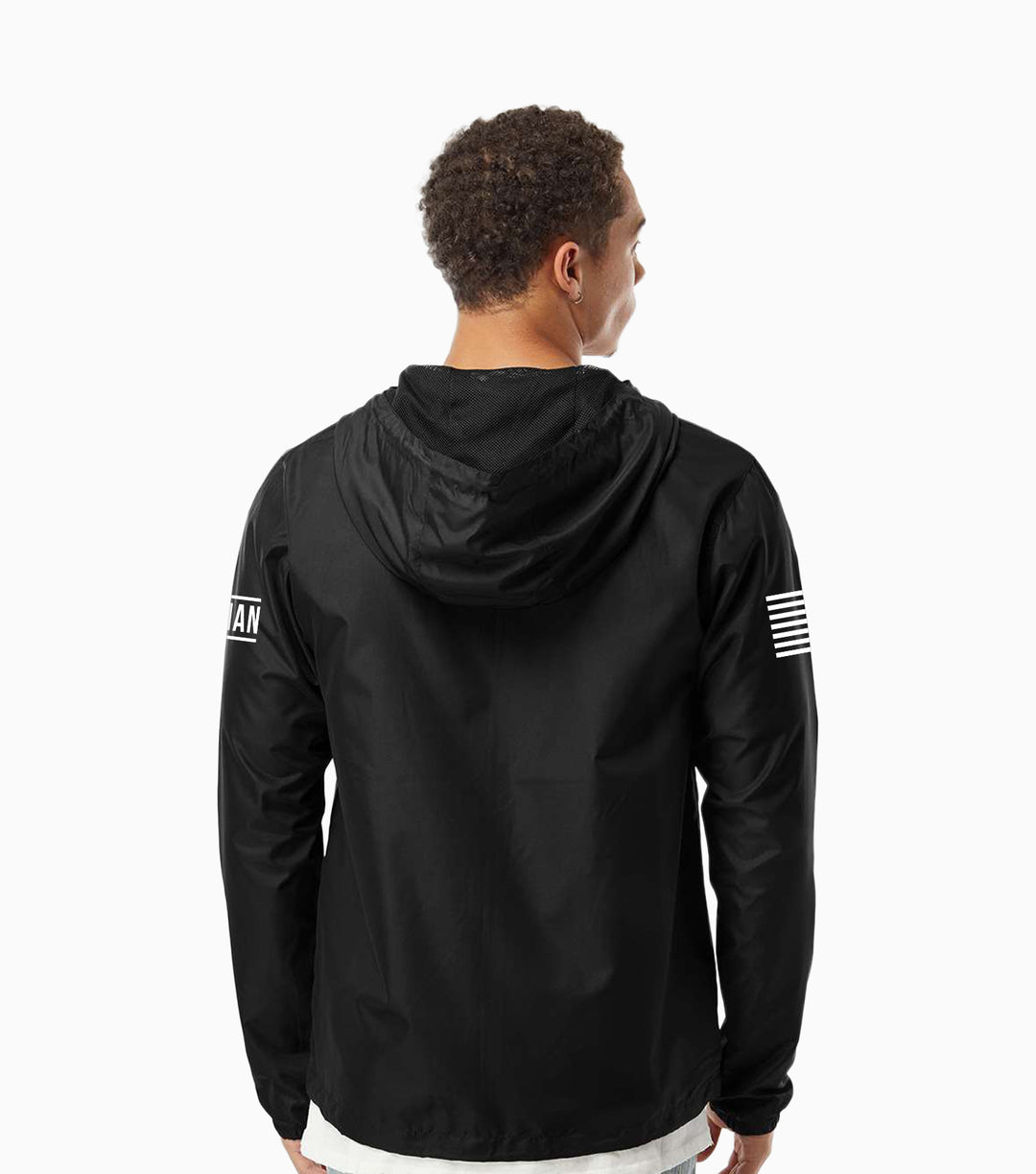 Lightweight Windbreaker Full-Zip Jacket