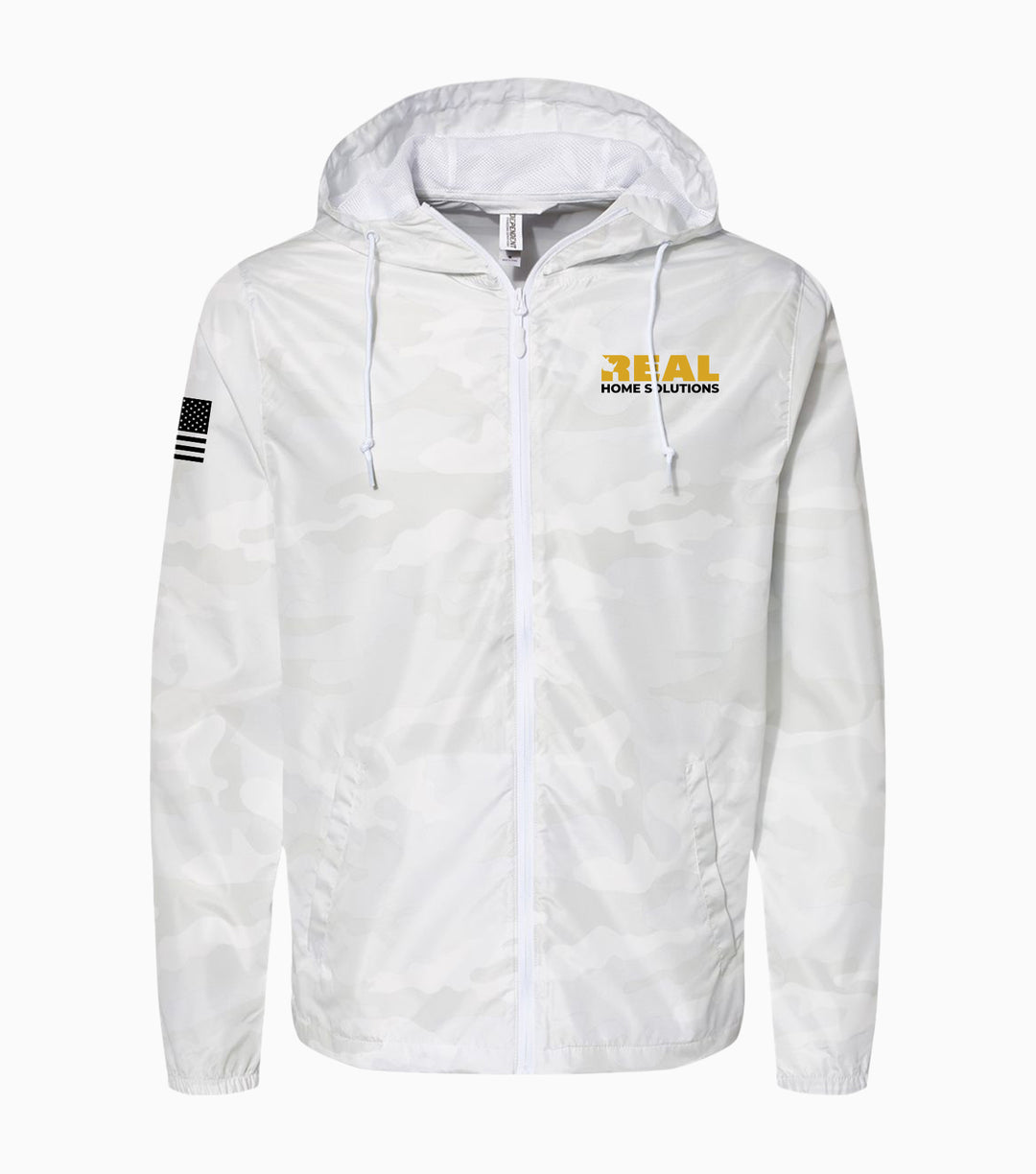 Lightweight Windbreaker Full-Zip Jacket