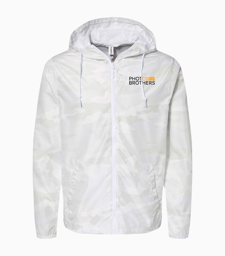 Lightweight Windbreaker Full-Zip Jacket