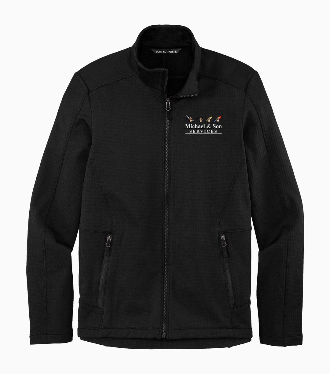Grid Fleece Jacket