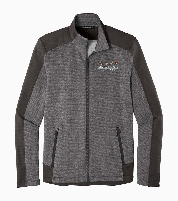 Grid Fleece Jacket